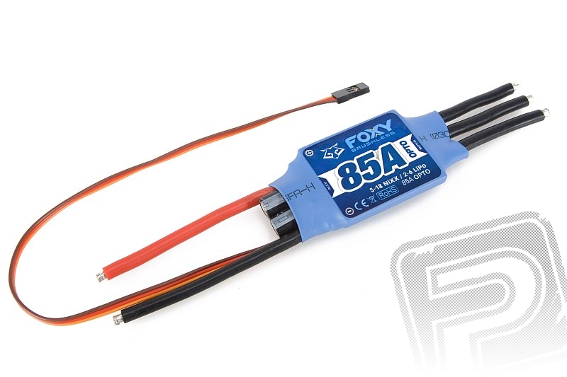 FOXY R-85 OPTO střídavý regulátor 85A air/heli