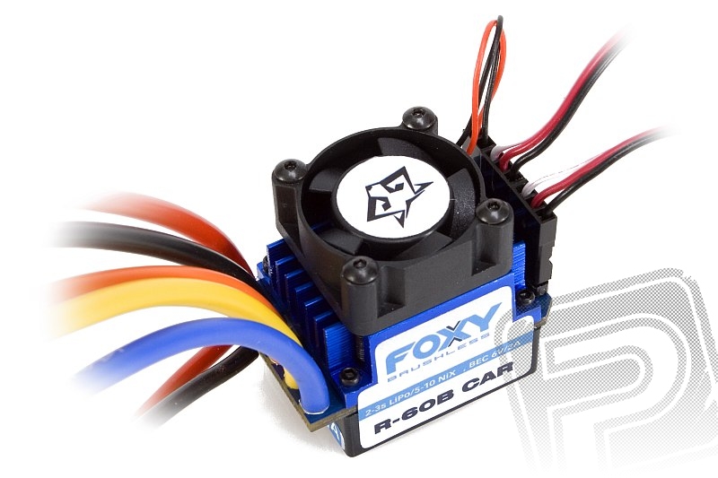 FOXY R60B CAR střídavý regulátor 60A + prog.karta