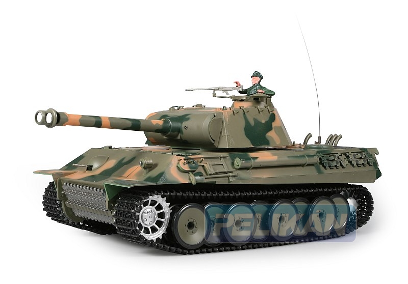 RC tank 1:16 GERMAN PANTHER kouř. a zvuk. efekty