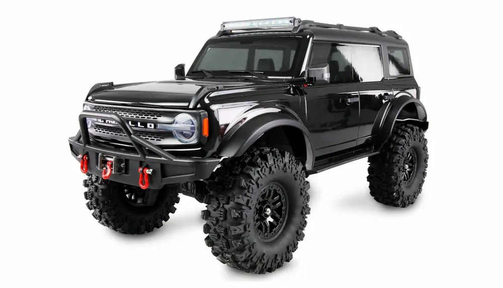 AMXROCK CABALLO CRAWLER 4WD 1:10 ARTR ČERNO-METALICKÝ