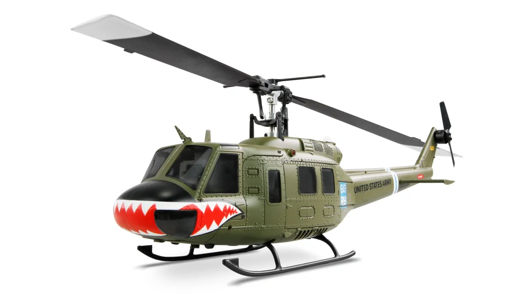 UH-1 PRO bezkomutátorový CP vrtulník 6kanálový 6G RTF