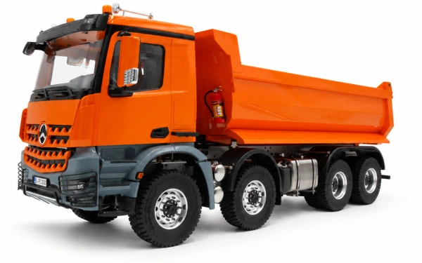 Mercedes-Benz Arocs 8x8 hydraulický sklápěč RTR 1:14 Eco-Line oranžová
