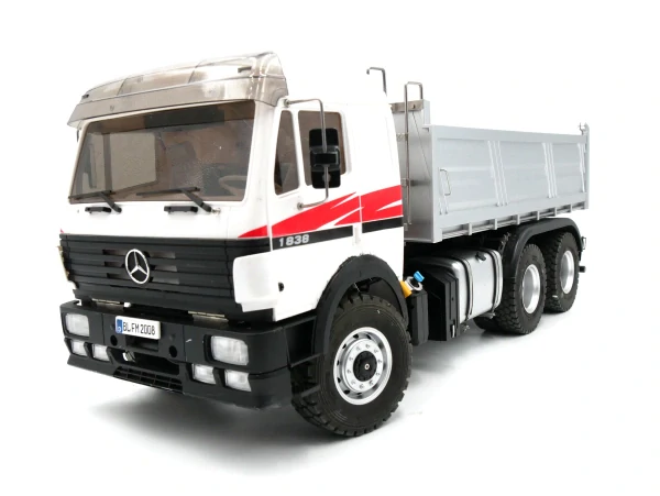 Kovový sklápěč 6x6 Mercedes-Benz SK 1838 elektrický 1:14