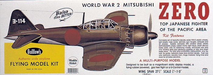 Mitsubishi A6M Zero (404) 702mm