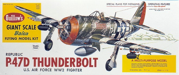 P-47D Thunderbolt (1001) 768mm