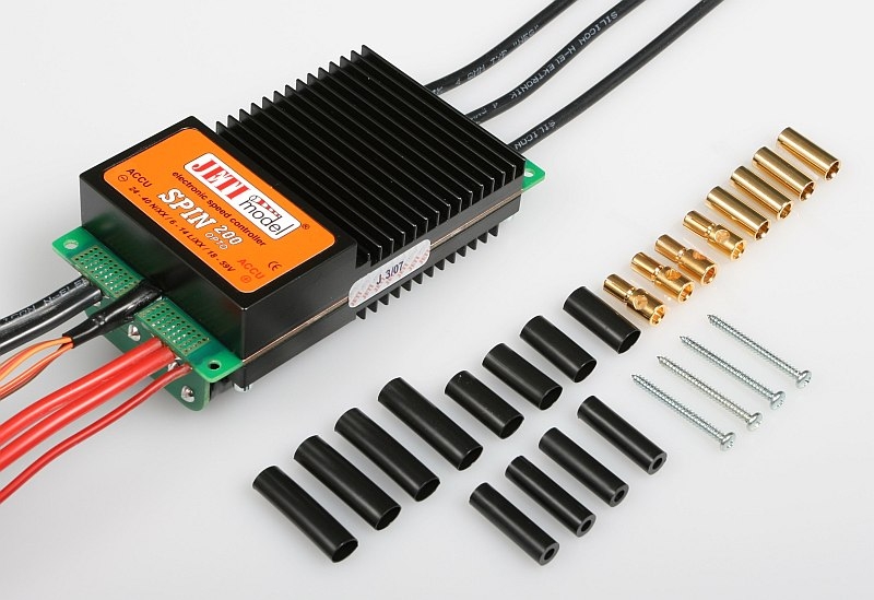 1RC23200SPIN Pro 200 opto regulátor JETI 