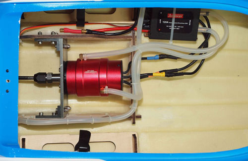 Silverline EP, rychl. člun brushless 