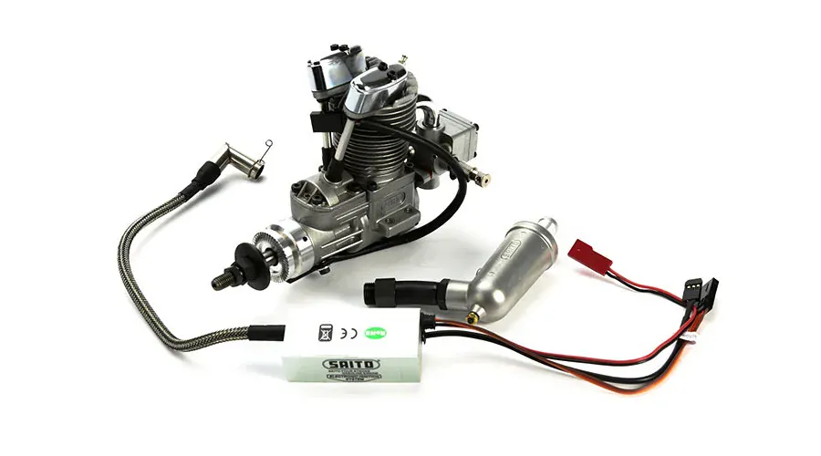 Saito FG-14C  benzínový motor 4 taktní