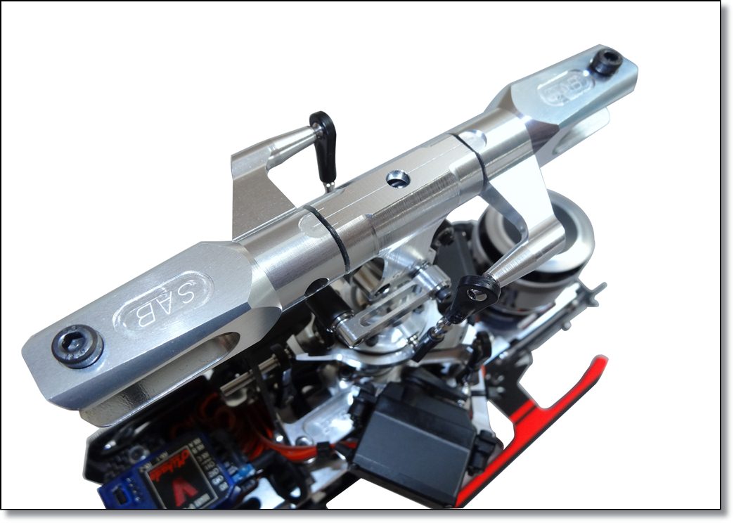 Sab Goblin 500 Flybarless Electric Helicopter žluto černý Kit [SG501]