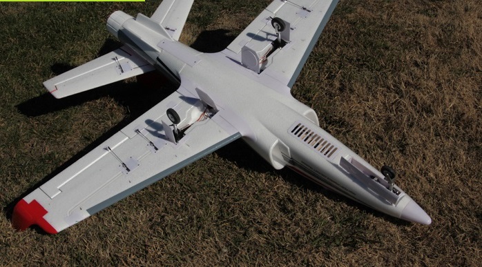 Viper Sport Jet 1450mm EPP - červený ARF set