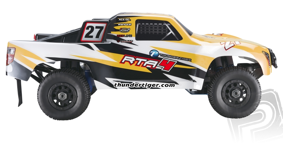 RTA4 S28 Shortcourse RTR 2,4 GHz (žlutý)