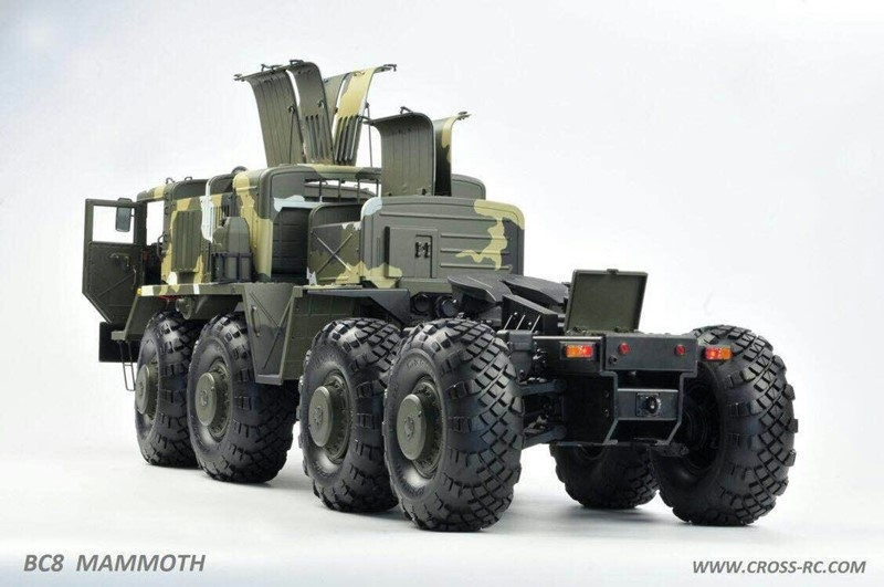 CROSS-RC Truck Kit BC8 Mammoth, vlajková verze