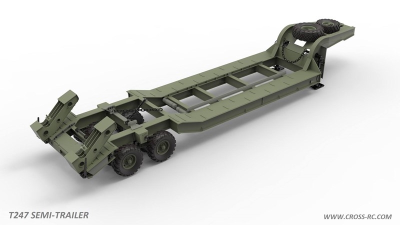 CROSS-RC návěs / nízký podvalník T247 pro BC8