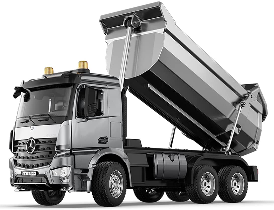 Mercedes benz Arocs RC sklápěč kovový sklápěč 1:14 