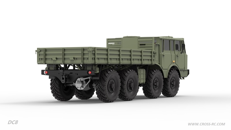CROSS RC Truck Kit DC8 Tatra 813 8x8