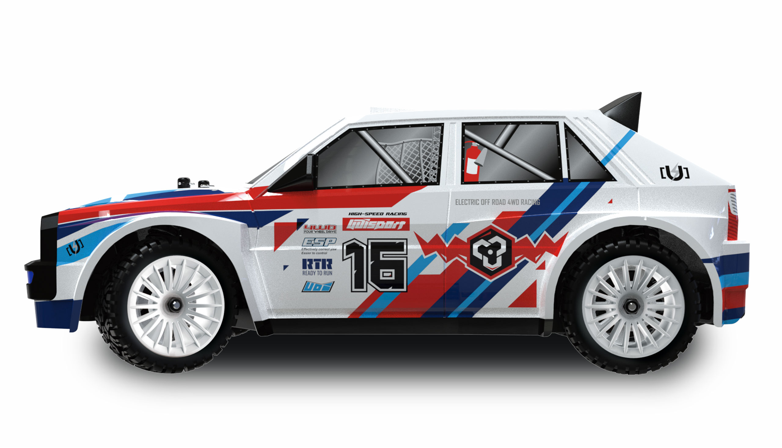 LR15 RALLY DRIFT VEHICLE KARTÁČOVANÝ 4WD 1:16 RTR