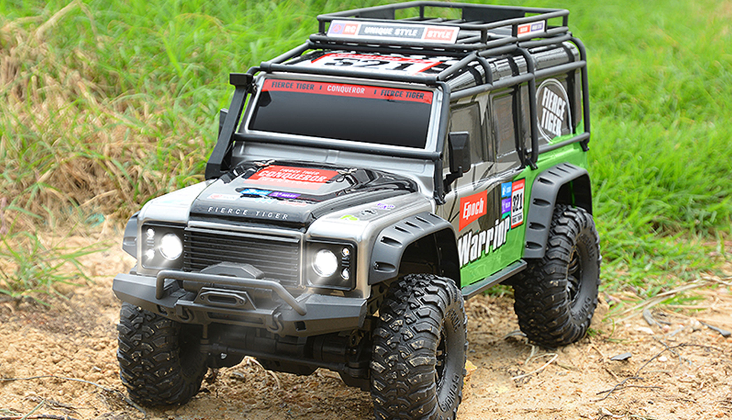 DIRT CLIMBING FIERCE TIGER SUV CRAWLER 4WD 1:10 RTR