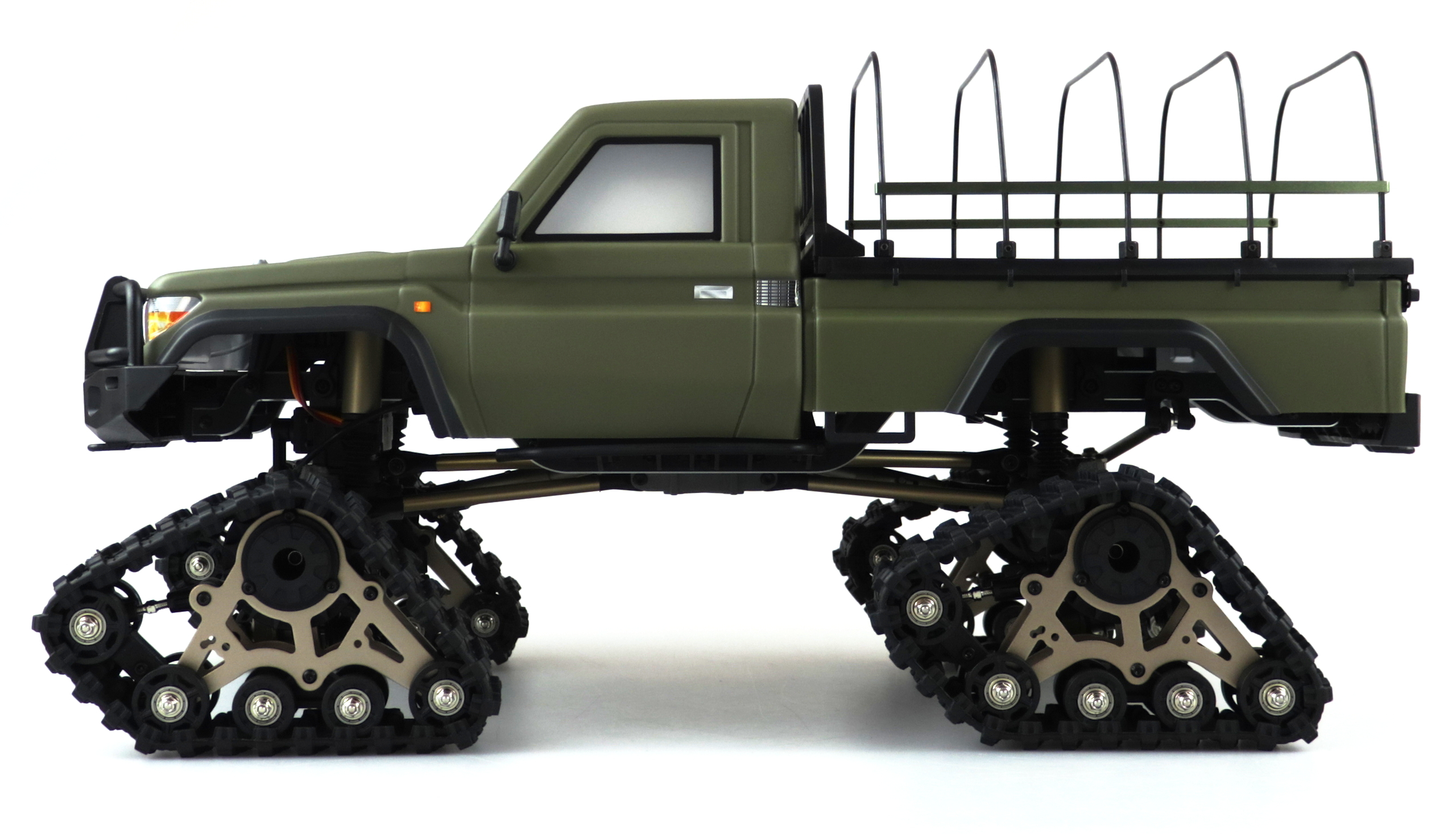 AMXROCK RCX10PTS crawler 1:10, RTR zelená