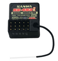 SANWA MT-R 2,4 GHz FH5 + RX-483i