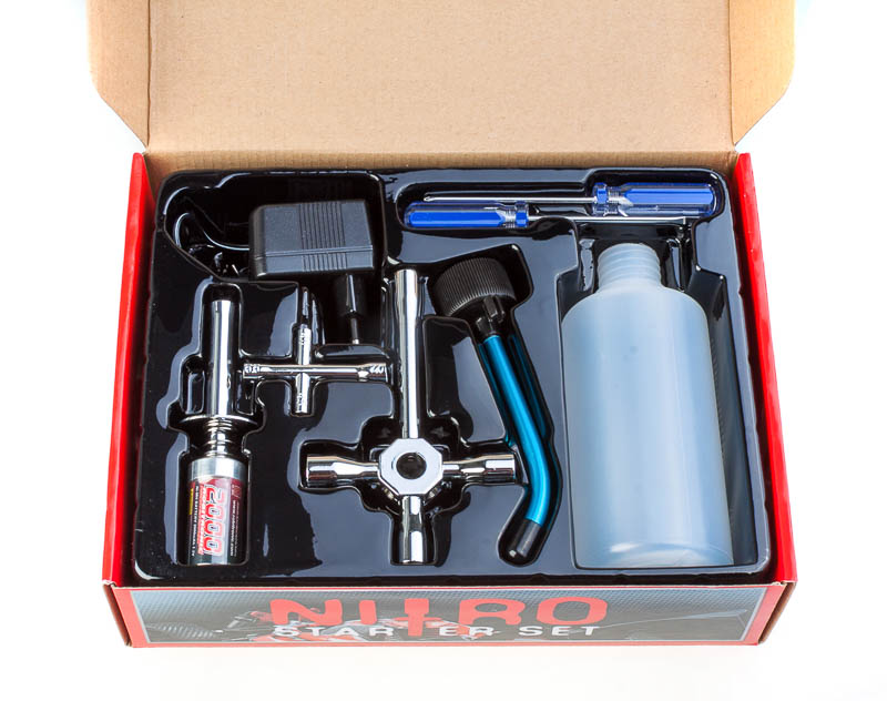 Nitro Starter Kit se žhavicím startérem 2000mAh