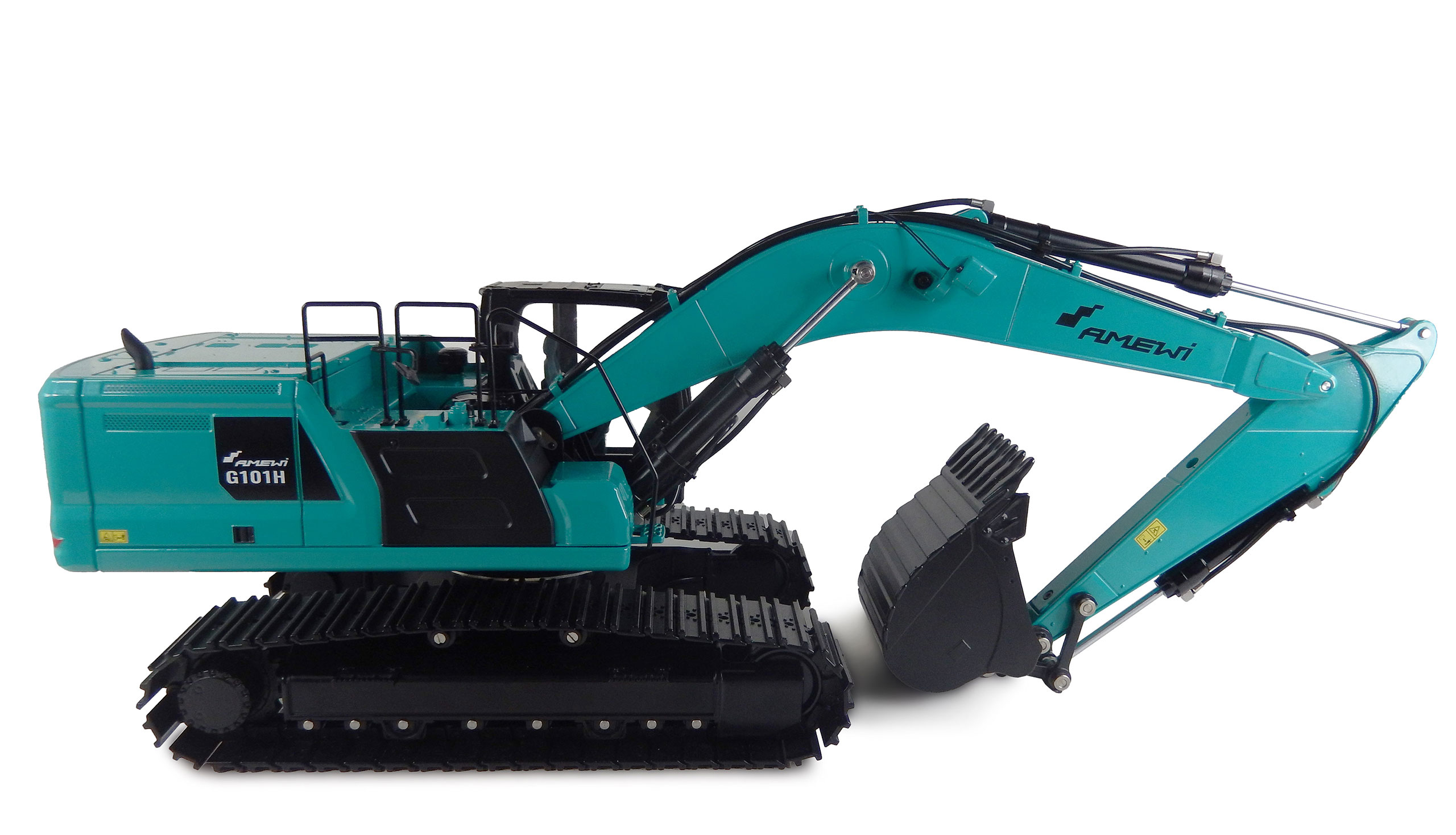 CELOKOVOVÉ HYDRAULICKÉ RYPADLO G101H 1:16 RTR, BENZÍN