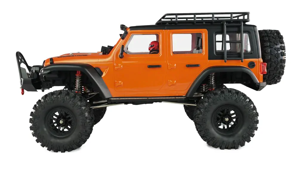 AMXROCK CROSSTRAIL CRAWLER 4WD 1:10 ARTR ORANŽOVO-METALICKÝ