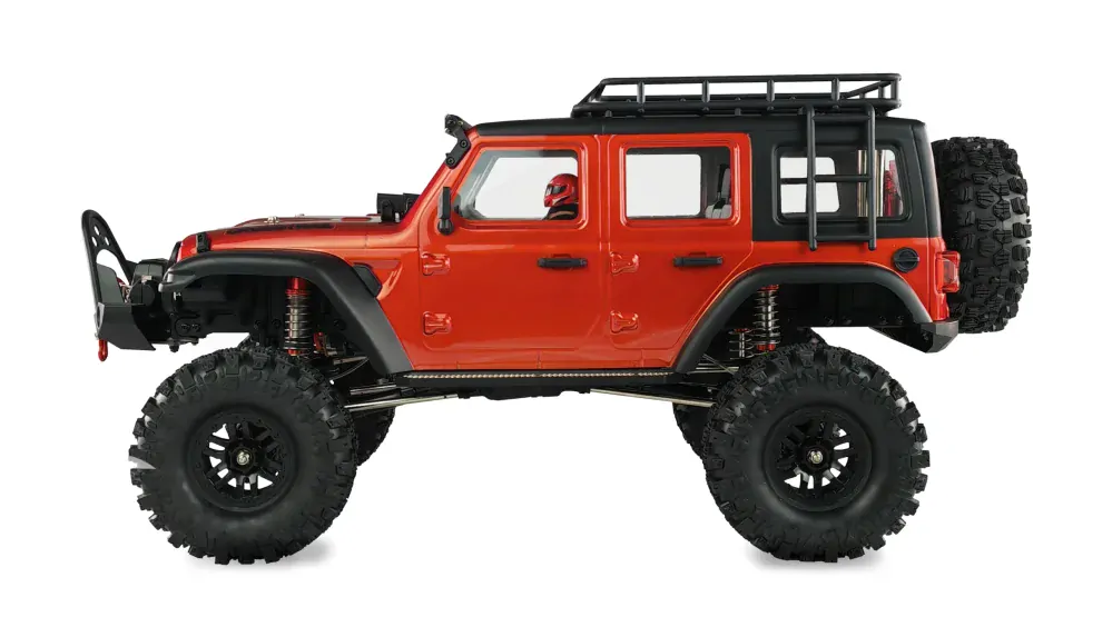 AMXROCK CROSSTRAIL CRAWLER 4WD 1:10 ARTR ČERVENO-METALICKÝ