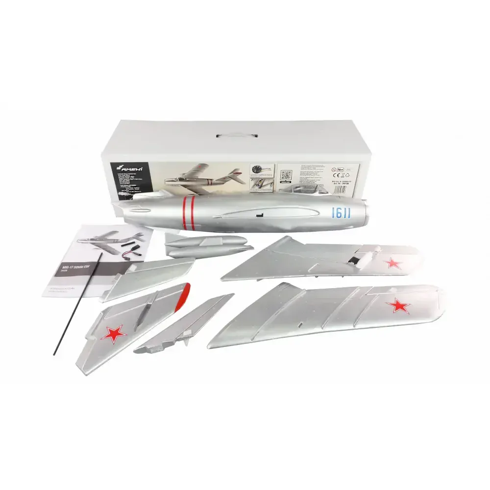 Letadlo AMXFlight MIG-17 EDF PNP