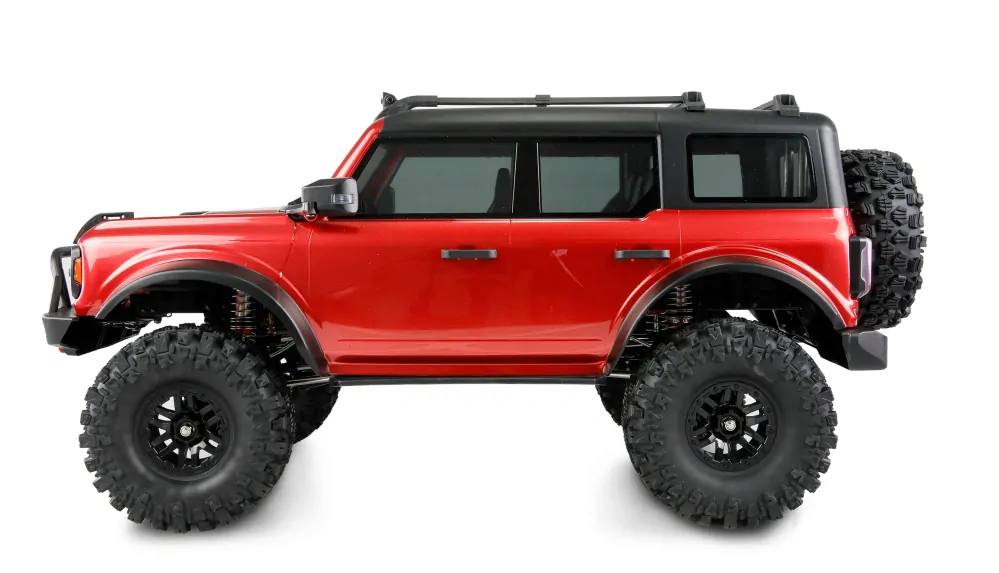 AMXROCK CABALLO CRAWLER 4WD 1:10 ARTR ČERVENO-METALICKÝ