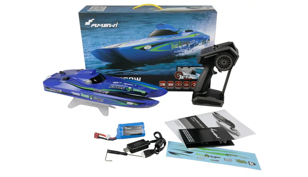 BEZKOMUTÁTOROVÝ POHON KATAMARÁN BLUE ARROW 400 MM RTR