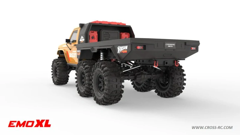 CROSS-​RC EMO XL, 6x6, 1:8, RTR, žlutá