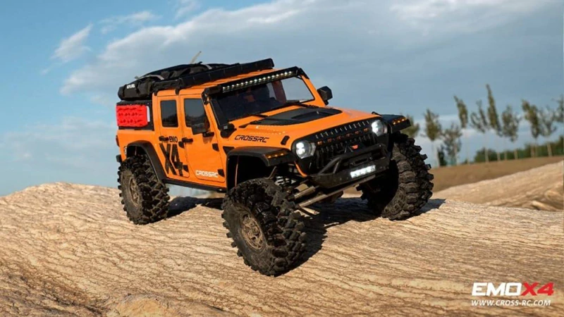 CROSS-RC Crawler EMO X4, 4x4, 1:8, RTR, oranžová