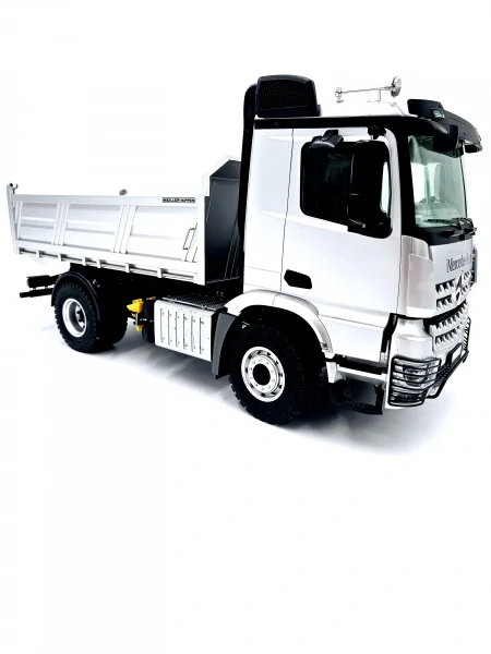 Kovový sklápěč 4x4 s elektrickým sklápěním Mercedes-Benz Arocs 1:14