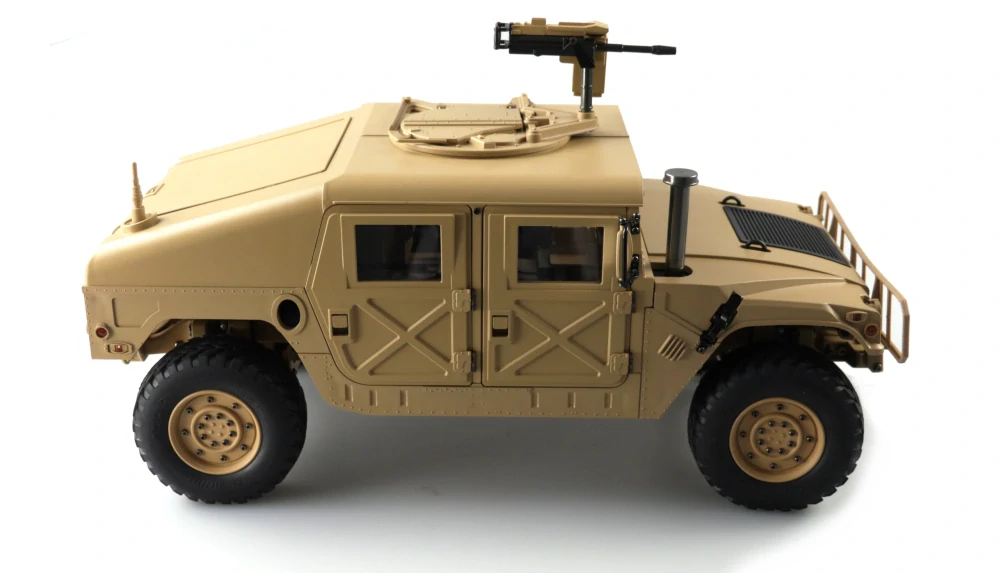 Americký vojenský nákladní vůz 4x4 1:10 RTR pískový
