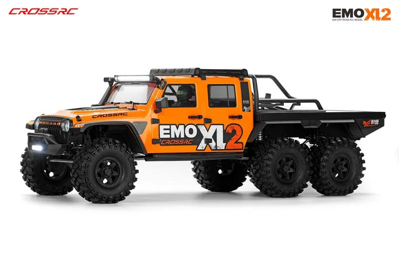 CROSS-​RC Crawler EMO XL2 2025, 6x6, 1:8, RTR, střídavý, žlutý