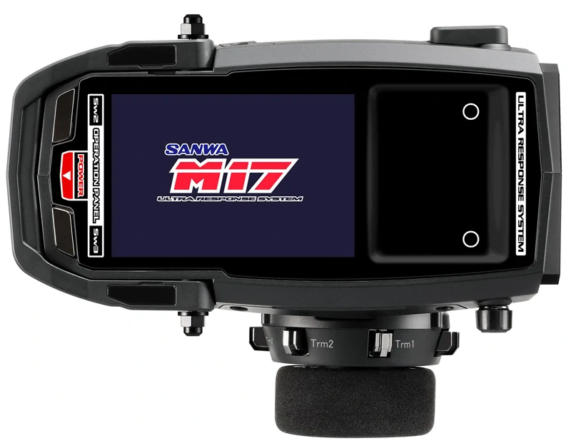 Vysílač SANWA M17 2,4 GHz FH5 + přijímač RX-493i