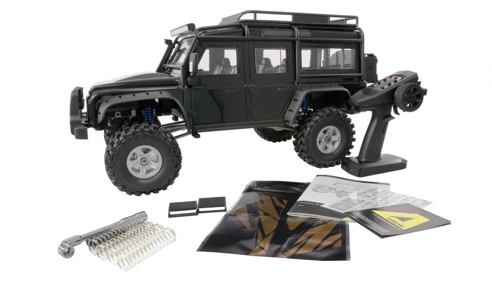 ALLRock H8 PRO Scale Crawler bezkartáčový 1:8 ARTR černý
