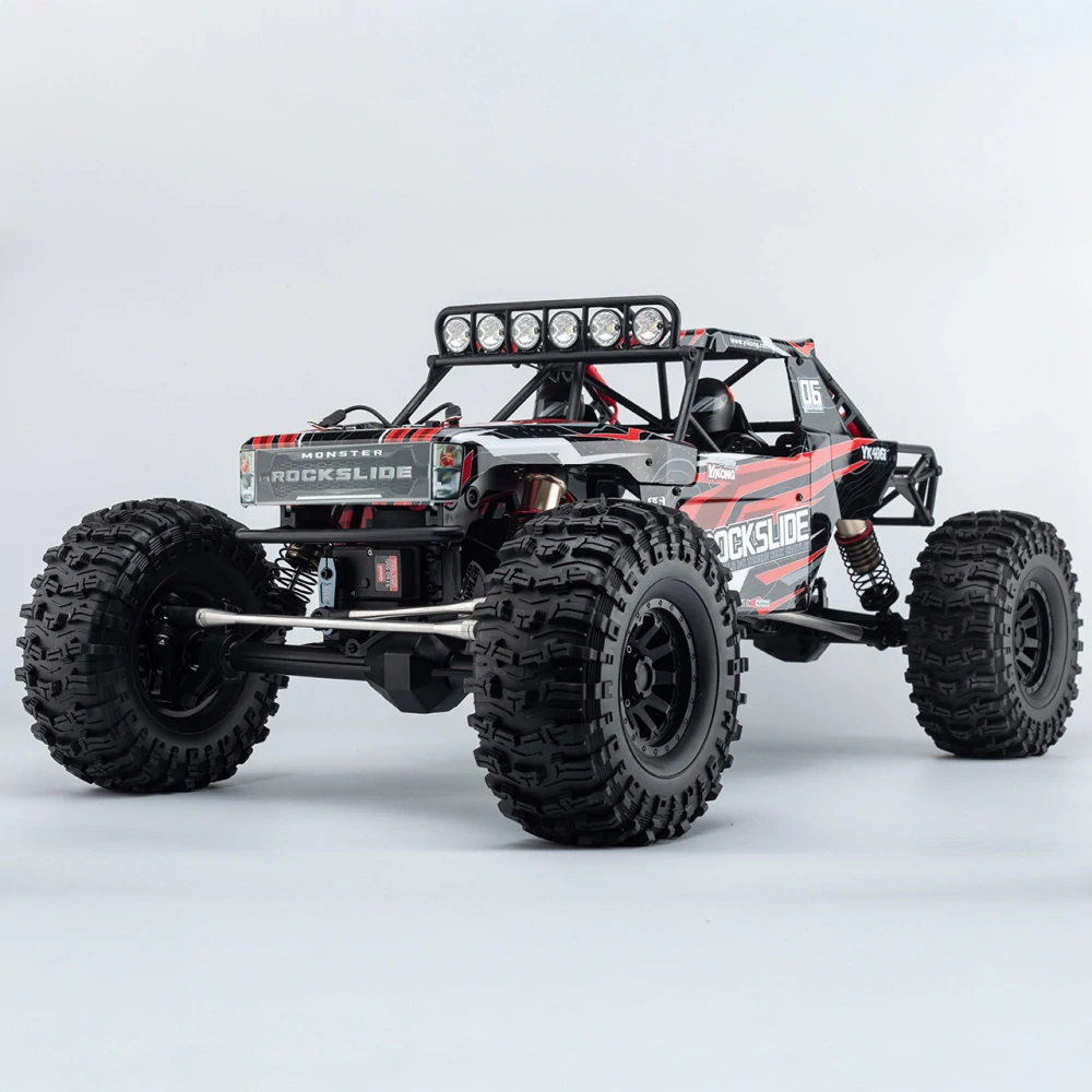 Rock Crawler Rock Slide 1/6 4WD Červená