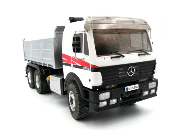 Kovový sklápěč 6x6 Mercedes-Benz SK 1838 elektrický 1:14