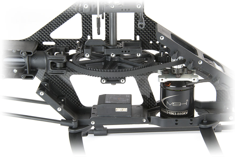 PROTOS-500 Carbon Kit s motorem, regulací a listy