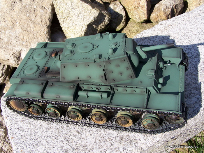 Tank KV 1 - airsoft, airbrush, kov díly, HL-Torro 2,4 GHz RC tank 1:16