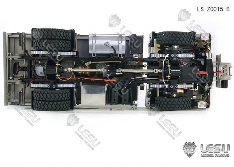 Lesu MAN TGS 4x4 s hydraulickým sklápěním,