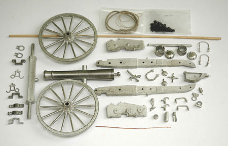 Historický CANNON 6-LBR 1:16 SADA MODELU
