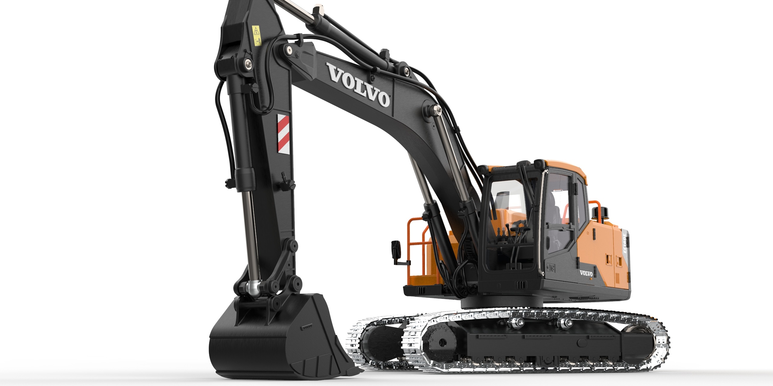 EC160E Volvo RC celokovové elektrické rypadlo 1:14 