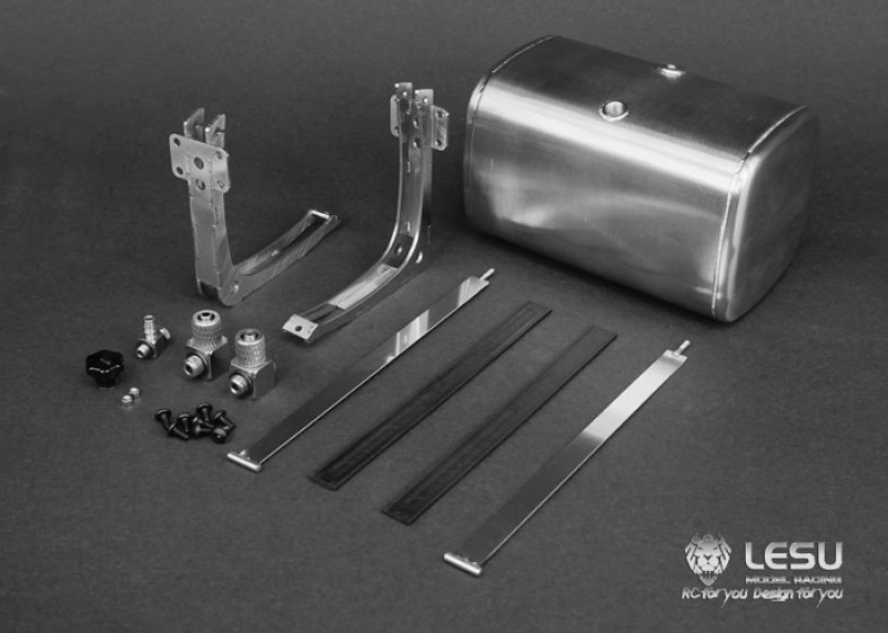 Hydraulická nádrž z nerezové oceli, 85mm