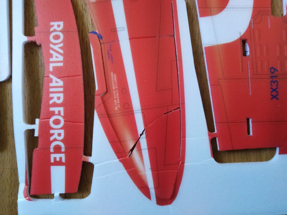 BAE Hawk Red Arrow 30mm EDF 1S 380mm