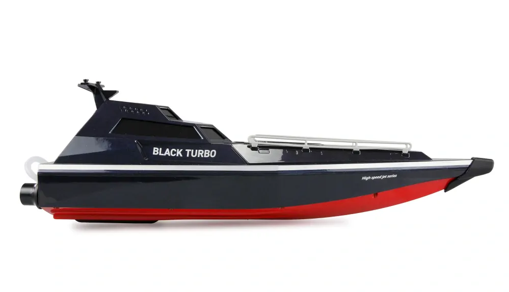 BLACK TURBO VOJENSKÝ ČLUN S PROUDOVÝM POHONEM 420MM RTR ČERNÝ