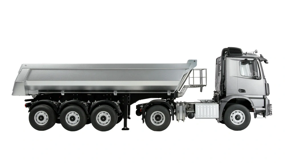 Tahač Mercedes-Benz Arocs s korbou 4x4 1:14 RTR antracit