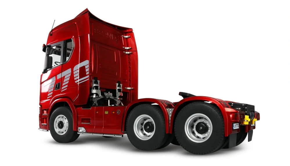Tahač Scania 770 S 6x6 1:14 RTR červený
