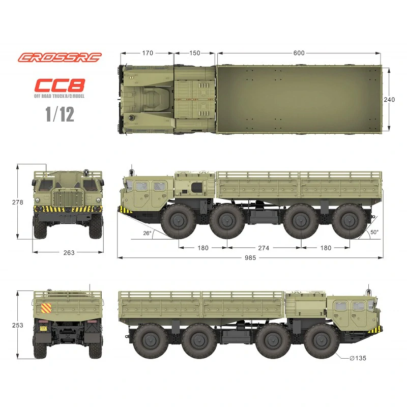 CROSS-RC CC8  8x8